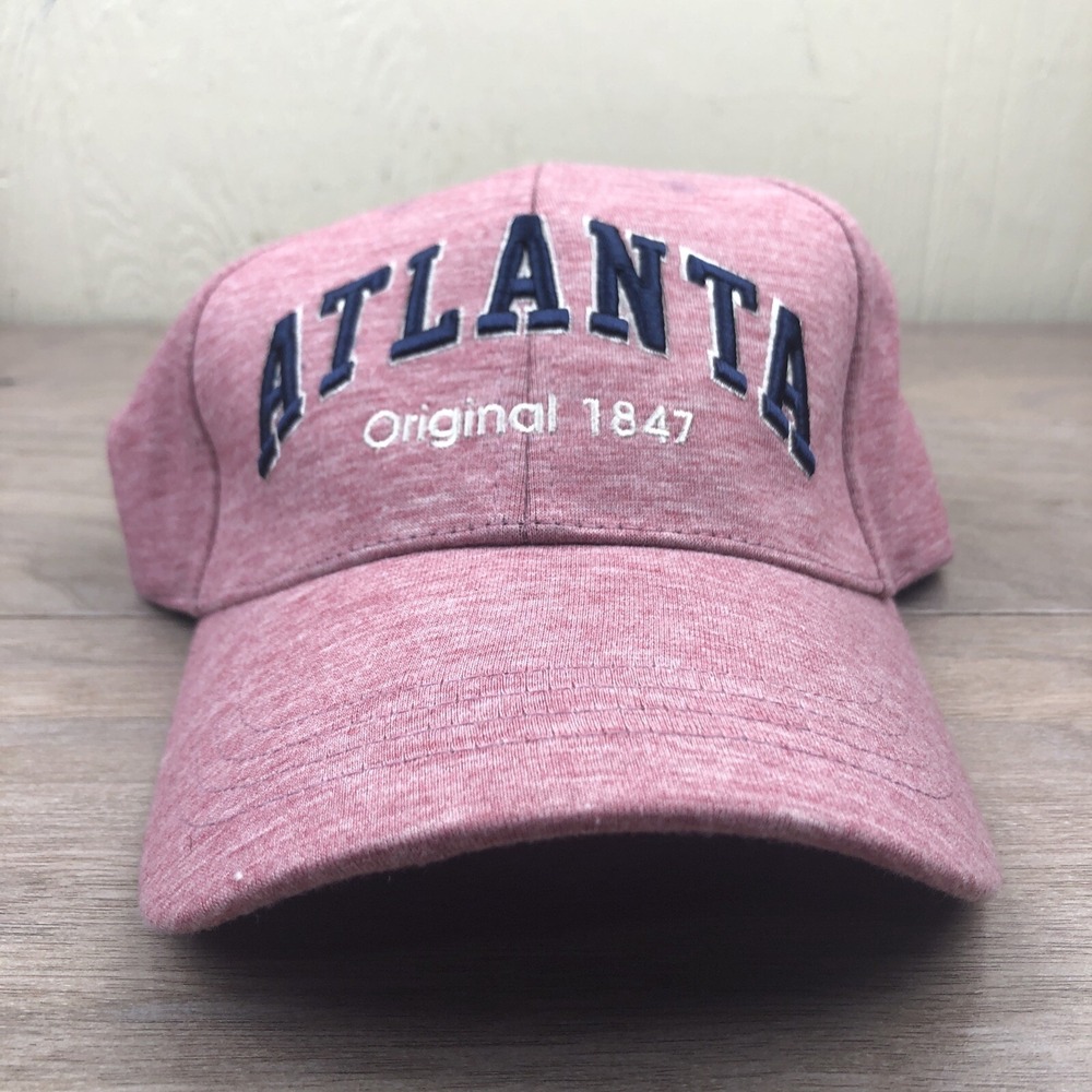 Robin Ruth Womens Pink Atlanta Original 1847 Baseball Cap NWT One Size OSFM Adj